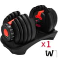 Miniatyrbild 2 av 2: Justerbara hantlar, viktintervall 2,5 kg-24 kg, ergonomisk design, säkerhetsfunktioner,1ST