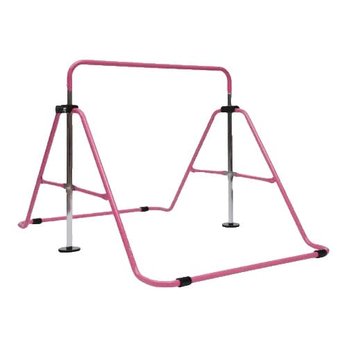 Junior Kid Training Bar, Säädettävä Korkeus, Kestävä Teräsrakenteinen,Vaaleanpunainen