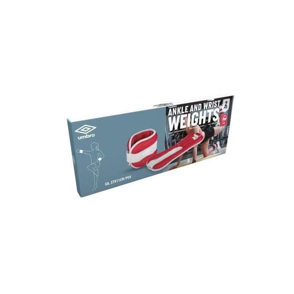 Vikter för anklar och handleder - Ny - 2x 1 kg - Flerfärgad - PVC - Fettförbrännare