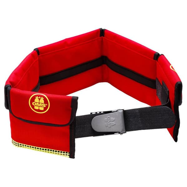 Oms Soft Weight Belt Punainen XS