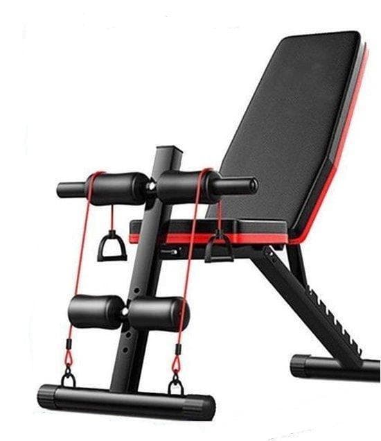 Fitnessbänk | Justerbart ryggstöd