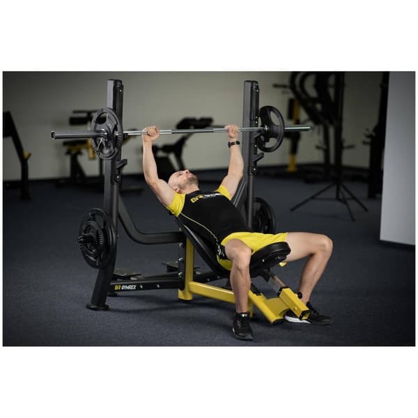 Gymrex Bänkpressbänk - 135 kg