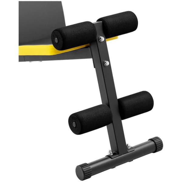 Gymrex Träningsbänk - Justerbart ryggstöd - 100 kg