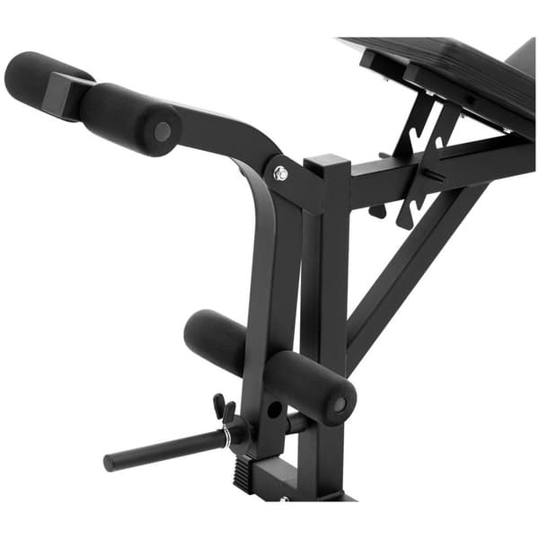 Gymrex Multifunktionell träningsbänk - belastbar upp till 100 kg - justerbar - 180 - 152° lutning