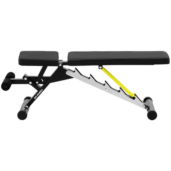 Gymrex Träningsbänk med lutning - upp till 100 kg - justerbar - 90 - 180° lutning