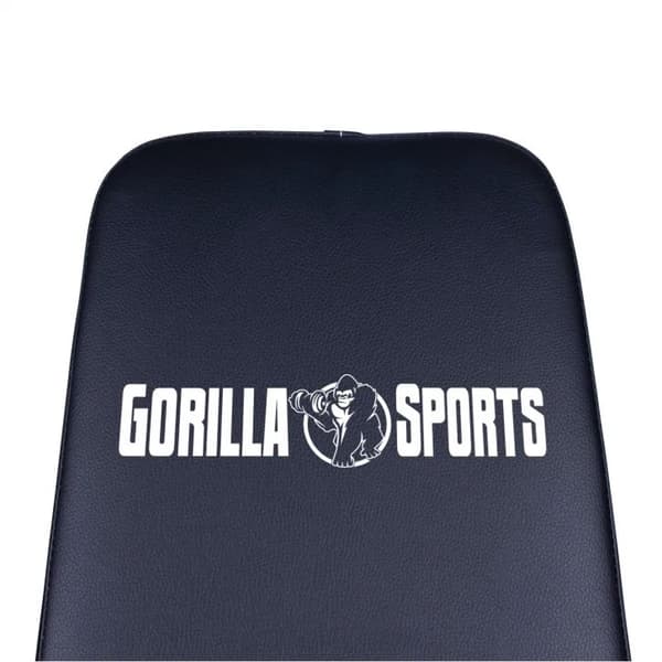 Gorilla Sports Träningsbänk 400 - Justerbar Ställbar