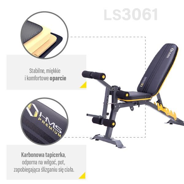 LS3061 HMS PREMIUM BARBELL Penkki