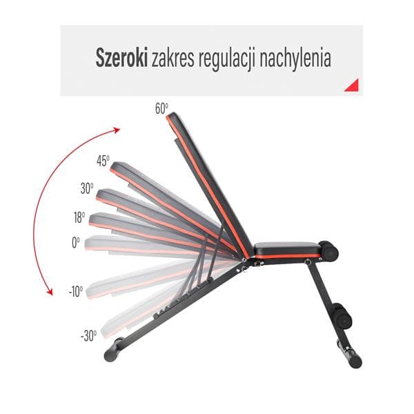 LS1203 HMS FOLDBAR BARBELL BÆNK