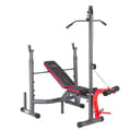 Miniatyrbild 1 av 10: LS7206 HMS BARBELL BÄNK MED UTDRAG