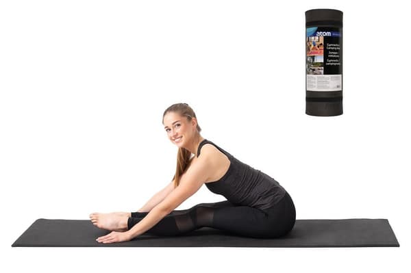 Atom Fitness og Campingmåtte 7 mm sort