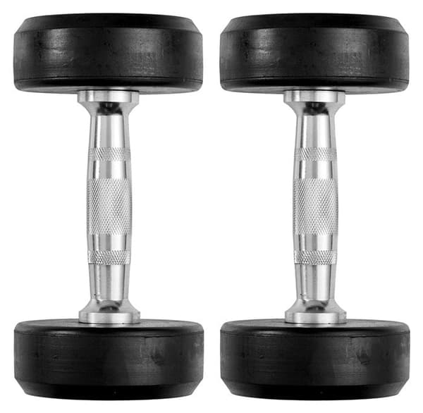 Inshape Dumbbells 2x5kg sort
