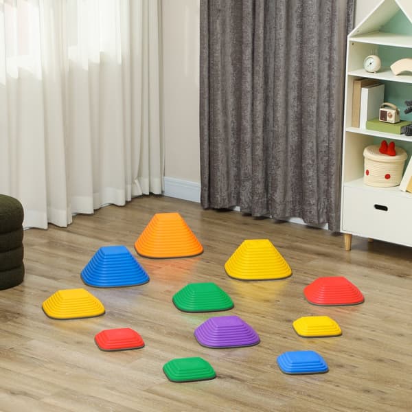 Tasapainottavat kivet, Jokikivet, 21,5P x 21,5L x 4K cm - 37P x 37L x 19K cm, Monivärinen