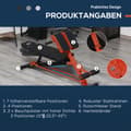 Miniatyrbillede 5 af 9: Justerbar Dumbbell Bænk, Multi, 64x146x73.5-85 cm, Sort