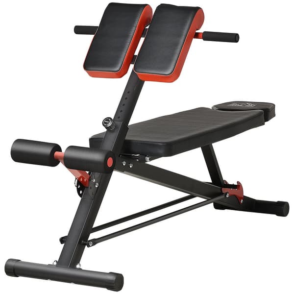 Justerbar Dumbbell Bænk, Multi, 64x146x73.5-85 cm, Sort
