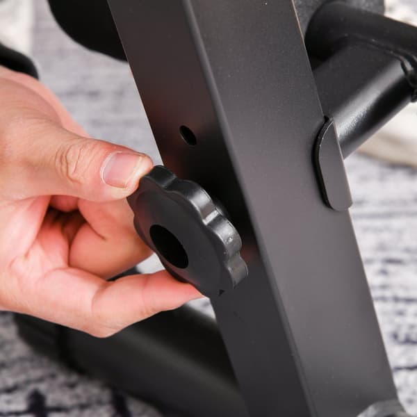 Bodybuilding bænk, justerbar højde 45-108 cm, foldbart design