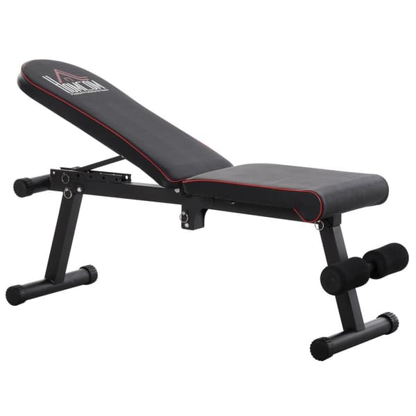 Bodybuilding bænk, justerbar højde 45-108 cm, foldbart design