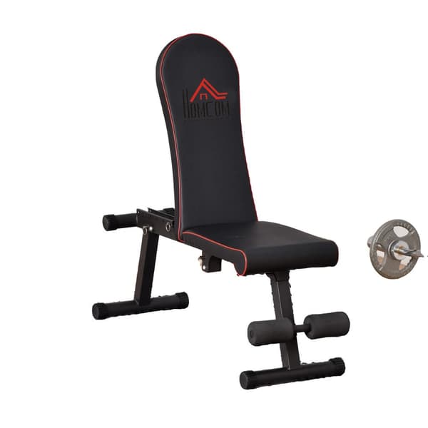 Bodybuilding bænk, justerbar højde 45-108 cm, foldbart design