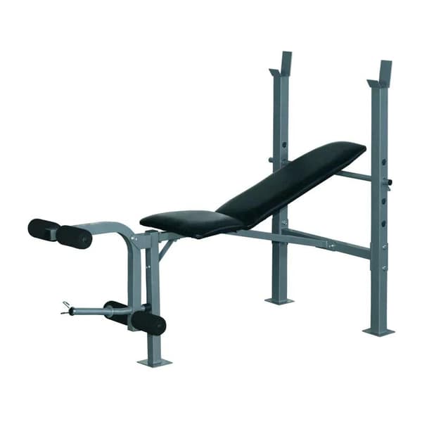 Rootz Trainingsbank - Multifunktionsvægtbænk - Træningsbænk - Justerbar vægtbænk - Fitnessudstyr - Rack-sort - 165 X 68 X 114 Cm