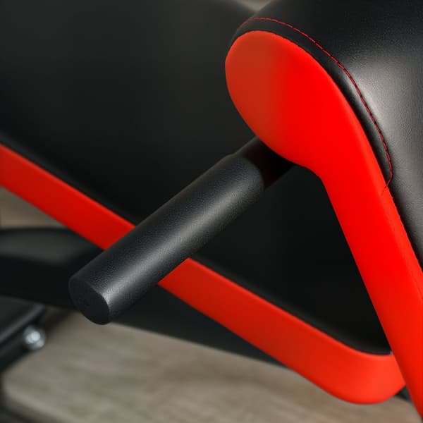 Rootz Multifunktionel justerbar vægtbænk - Fitness Bench - Curl Station - Foldbar pladsbesparende - 103 cm x 65 cm x 67-98 cm