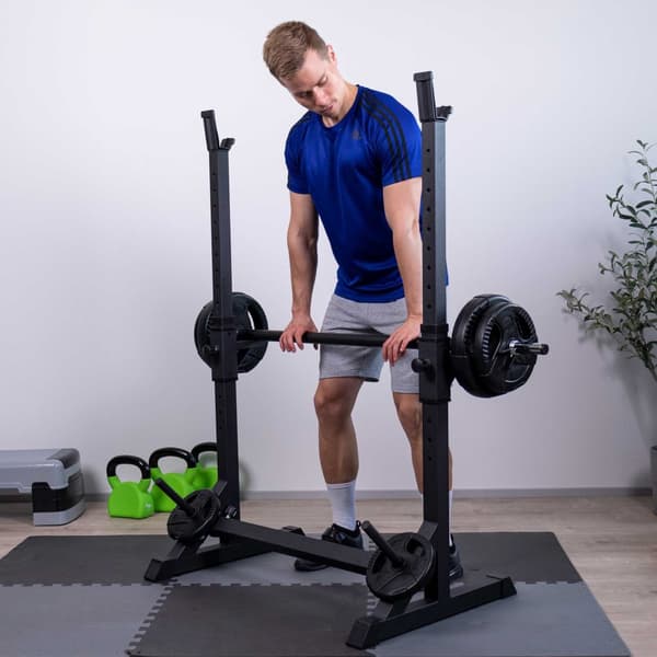 Core Half Rack Kyykkyteline 107x60x150 cm, Musta