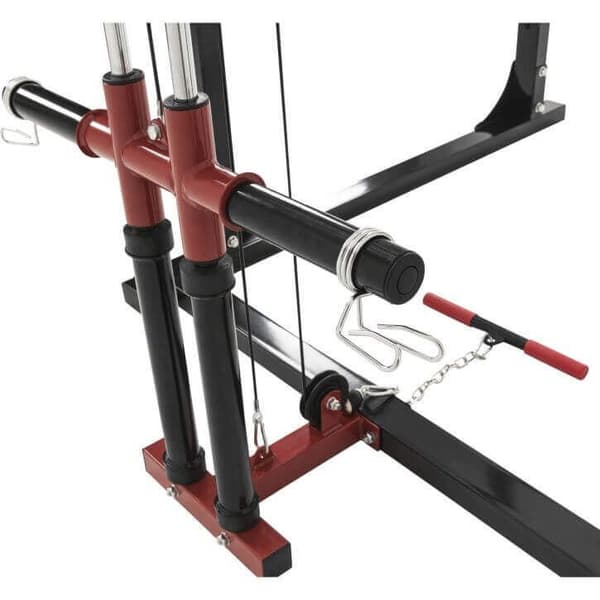 Gorilla Sports POWER RACK CAGE INKL. LAT