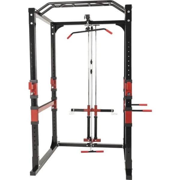 Gorilla Sports POWER RACK CAGE INKL. LAT