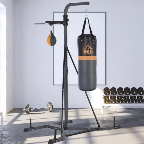 Rootz nyrkkeilysäkin pidike - Nyrkkeilysäkkiteline - Nyrkkeilysäkillä - 100 KG - Teräs - 104 x 156 x 202 cm