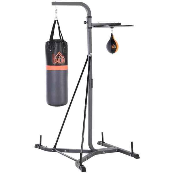 Rootz Boxningssäckshållare - Ställ för boxningssäck - Med boxningssäck - 100 KG - Stål - 104 x 156 x 202 cm