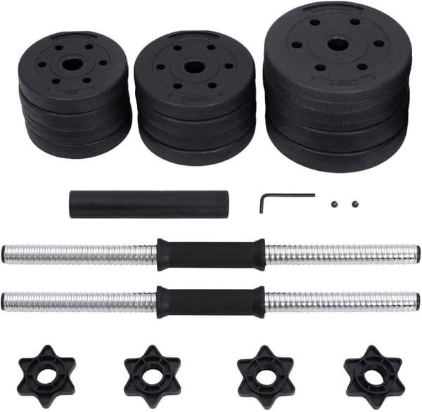 Rootz pidikesarja - painot - pidikkeet - kuntoharjoittelu - Zwart - 4 x 2,5 kg - 4 x 1,25 kg - 4 x 1 kg