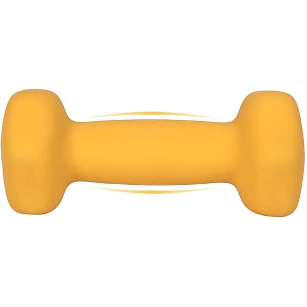 Rootz Hantlar Set - 1 kg per hantlar - Gula hantlar - Vikter och hantlar - 2 stycken