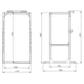 Miniatyrbillede 3 af 3: Dkn Technology Power Rack Sort