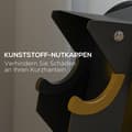 Miniatyrbild 5 av 10: Rootz SPORTNOW Hantelställ - Viktställ - Hantelhållare - Utrymmesbesparande design - Hållbar konstruktion - Skyddsegenskaper - 35cm x 33cm x 66cm - St