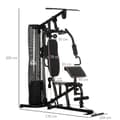 Miniatyrbillede 3 af 9: Multifunktionel Fitness Station, 170x104x205 cm, Sort