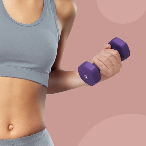 Rootz Dumbbell Set - Gratis vægte - Øvelsesvægte - Neoprenbelægning - 13,5 cm x 6,5 cm - Perfekt til styrketræning og træning i hjemmet