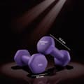 Miniatyrbillede 2 af 5: Rootz Dumbbell Set - Gratis vægte - Øvelsesvægte - Neoprenbelægning - 13,5 cm x 6,5 cm - Perfekt til styrketræning og træning i hjemmet