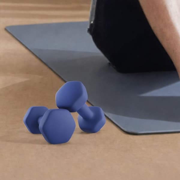 Rootz -håndvægte sæt - Frie vægte - Styrketræningsvægte - Holdbar neoprenbelægning - 21 cm x 10,5 cm
