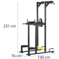 Miniatyrbild 10 av 10: Gymrex Chins-/dipsställning - 135 kg