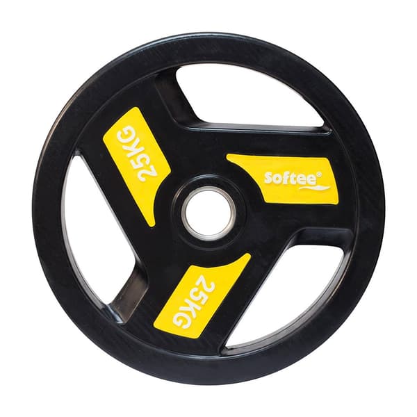 Softee Olympic Disc 25kg Svart 25 kg