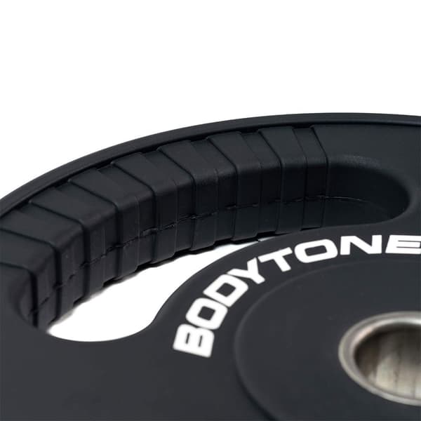 Bodytone Urethane Olympic Plate 10kg Silver 10 kg