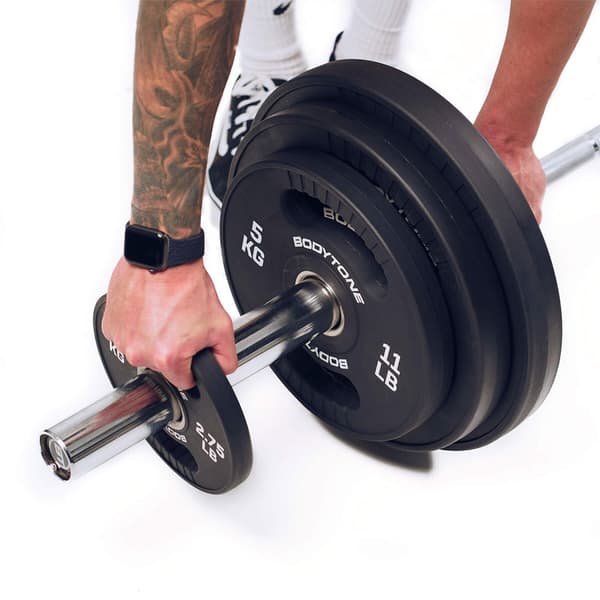 Bodytone Urethane Olympic Plate 10kg Silver 10 kg