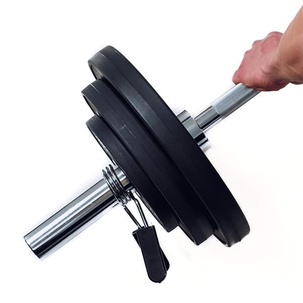 Bodytone Urethane Olympic Plate 10kg Silver 10 kg