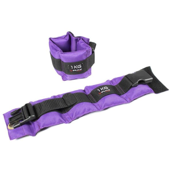 Olive Wrist/ankle Weight 1kg 2 Units Lila 1 kg