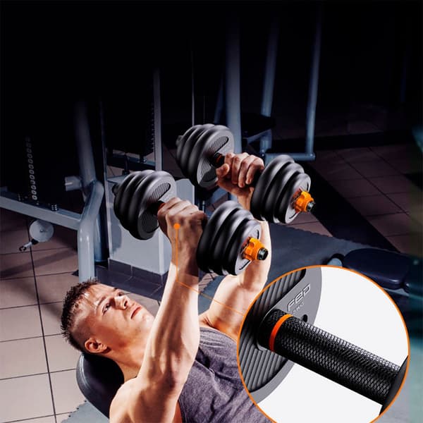 Xiaomi Hantel+barbell+kettlebell Kit 10kg Svart 10 kg