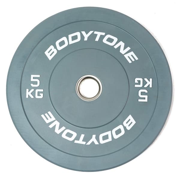 Bodytone Gummi Plade Bumper 5kg Søvfarvet 5 kg