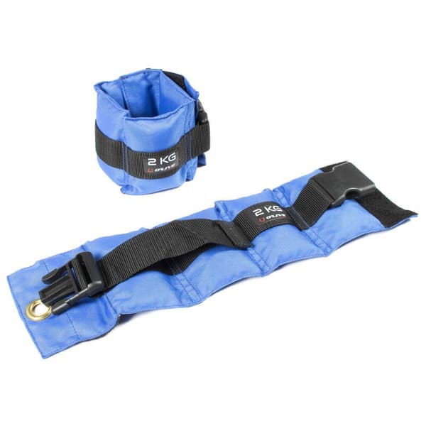 Olive Wrist/ankle Weight 2kg 2 Units Blå,Sort 2 kg