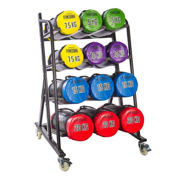Gymstick Rack For Fitness Bags Musta 76x82x127 cm