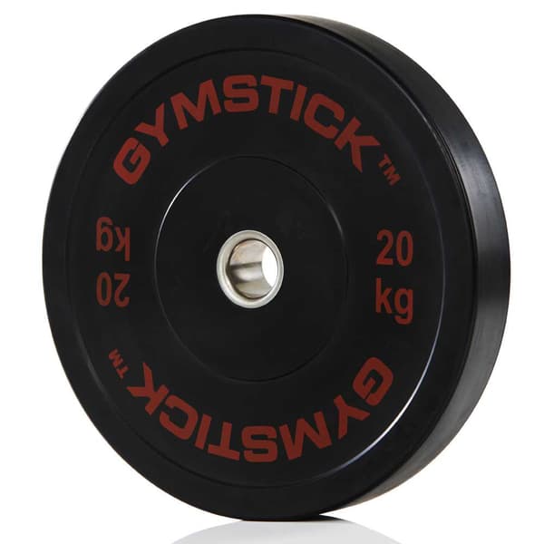 Gymstick Bumper Plat 20kg Unit Svart 20 kg