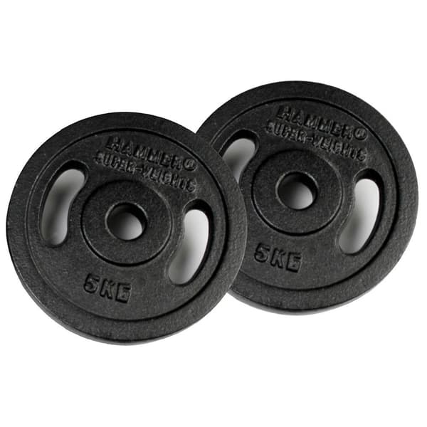 Finnlo Järnskiva 5kg 2 Enheter Silver 5 kg