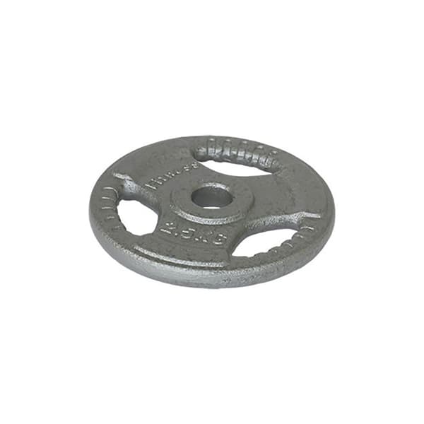 Softee Järnplattor Med Handtag Silver 20 kg