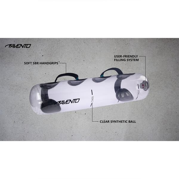 Avento Multi Trainer Inflatable Water Bag 20kg Transparent,Sort